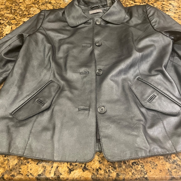 dark gray woman jacket size 10 - Picture 8 of 13